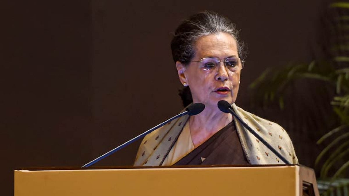 Congress president Sonia Gandhi.(File photo)
