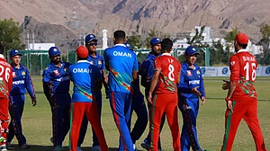 Oman bowled out the Philippines for 36, then overhauled the target in just 29 balls.