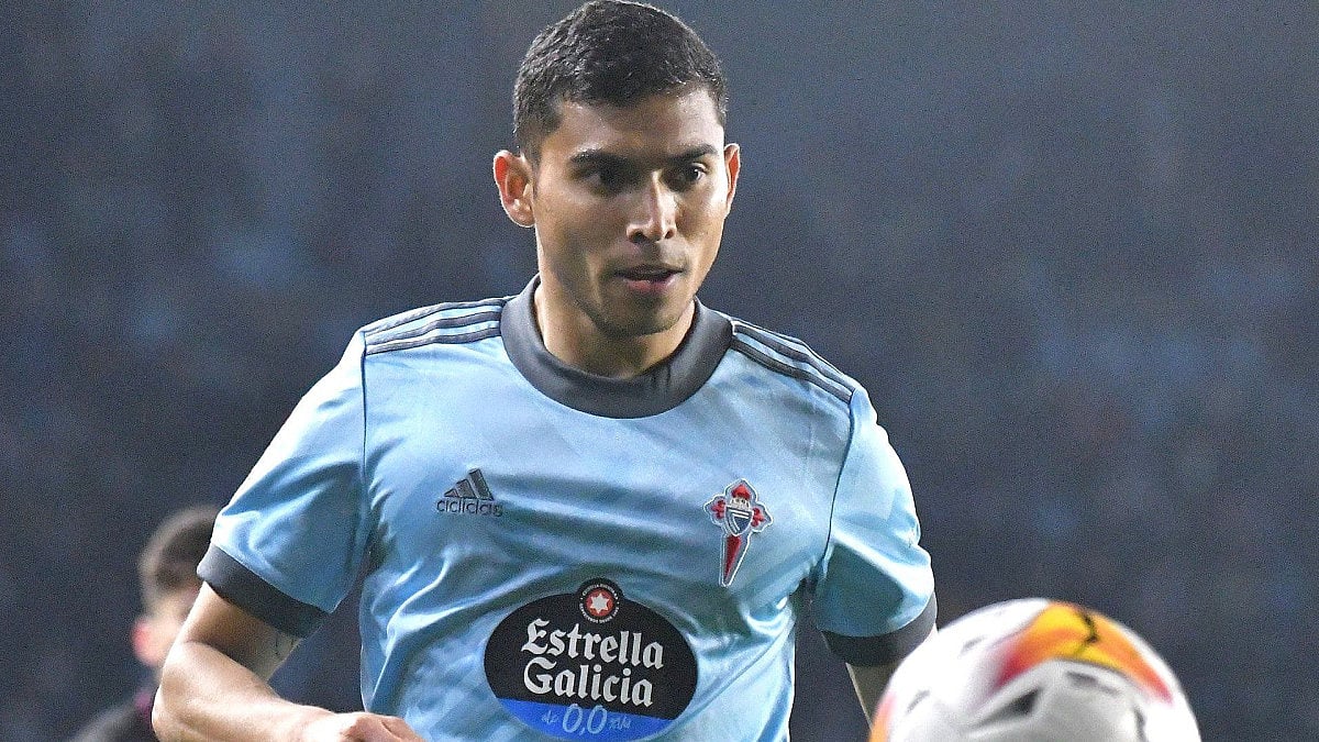 Orbelin Pineda made his debut for Celta Vigo in La Liga game against Levante on Tuesday.