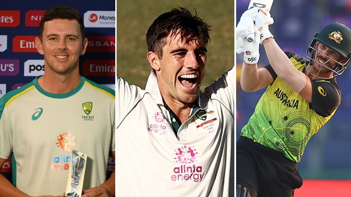 Josh Hazlewood, Pat Cummins and David Warner aren't in Australia side for ODIs and T20I vs Pakistan.