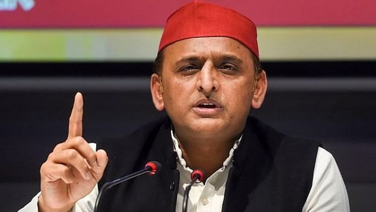Samajwadi Party chief Akhilesh Yadav targets BJP.