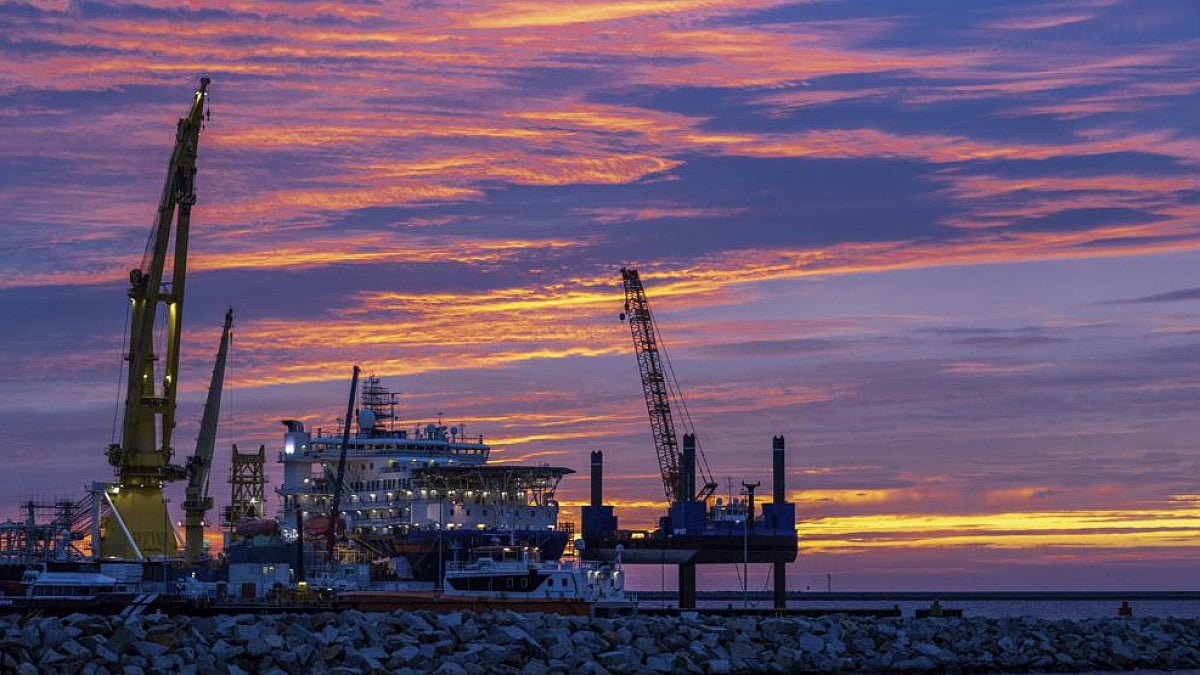 The Norde Stream 2 Pipeline would link Russia to Europe