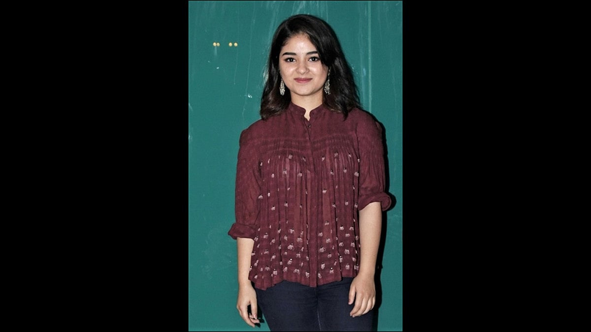 Former Actress Zaira Wasim
