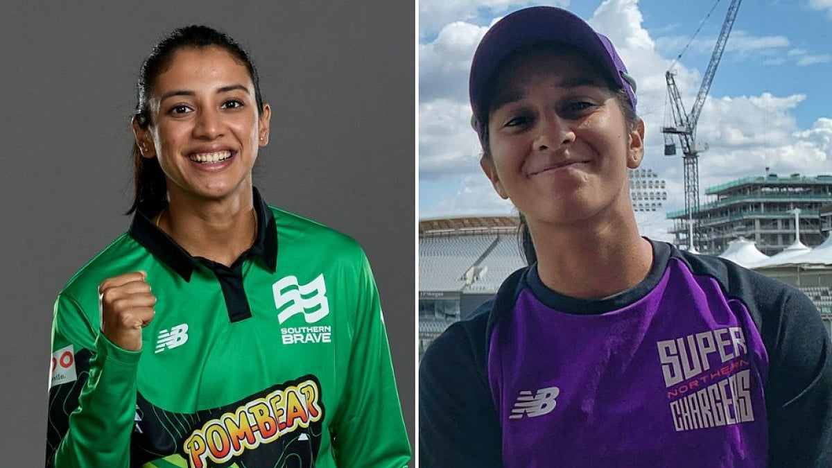 Smriti Mandhana and Jemimah Rodrigues are among 12 overseas stars for The Hundred 2022. 