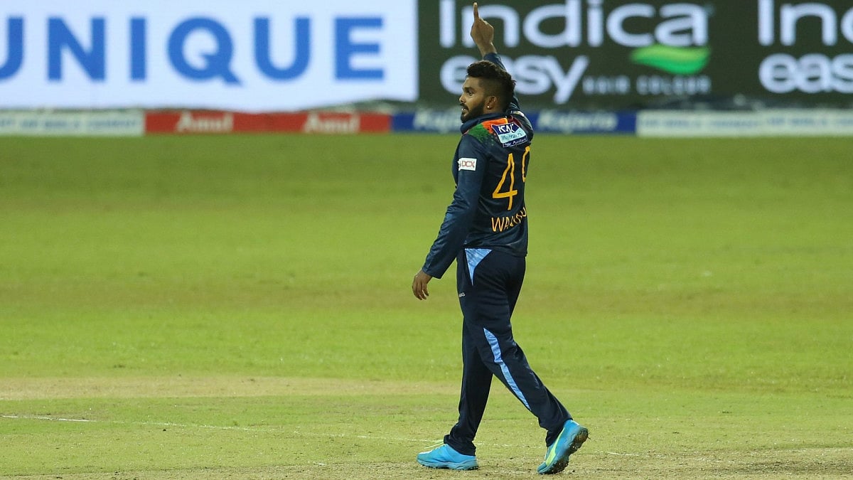 Sri Lanka's Wanindu Hasaranga played in first two T20s against Australia in their five-match series.