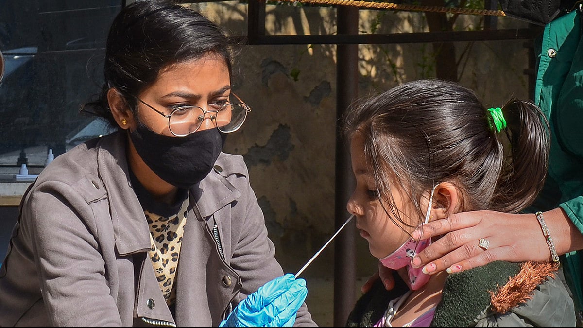 covid, testing, covid testing, kid, children, India