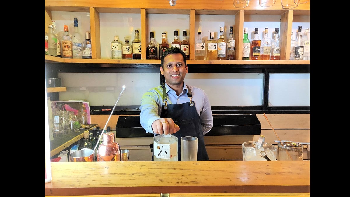 Mixologist Varun Sudhakar