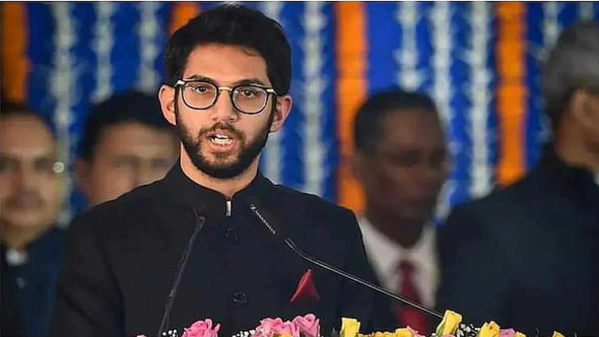 Shiv Sena leader Aditya Thackeray addresses first ever rally in UP.