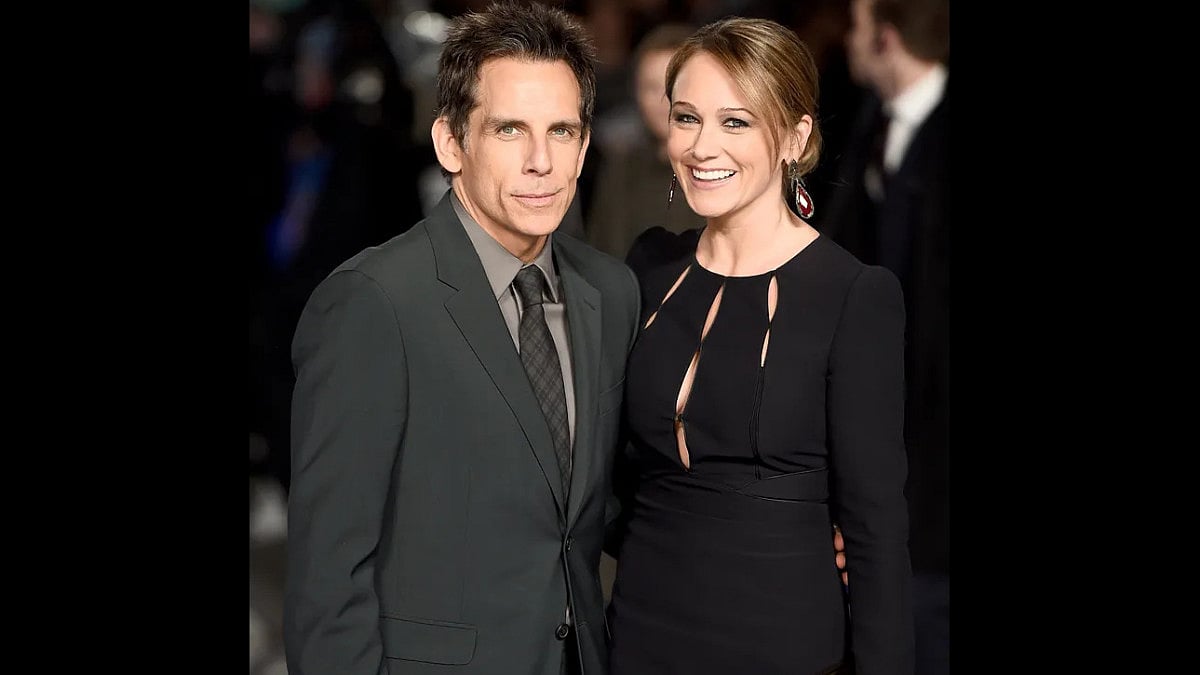 Ben Stiller and Christine Taylor