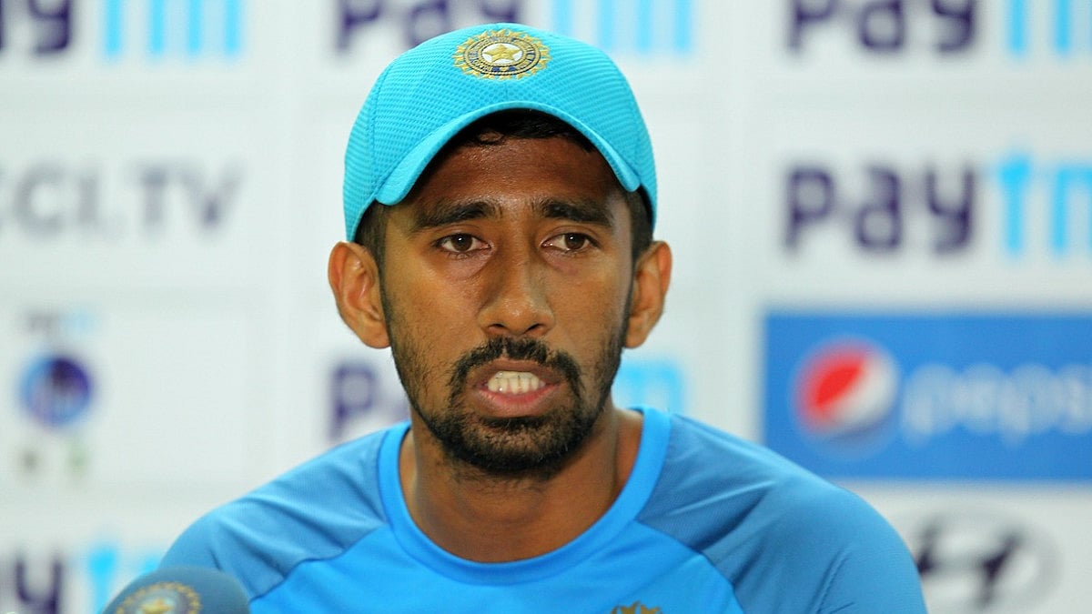 Veteran wicketkeeper Wriddhiman Saha has been in the headlines for all negative reasons lately. 