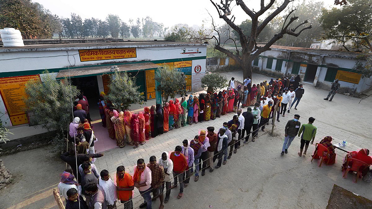 57.32 Per Cent Voting Recorded In Fifth Phase Of UP Elections