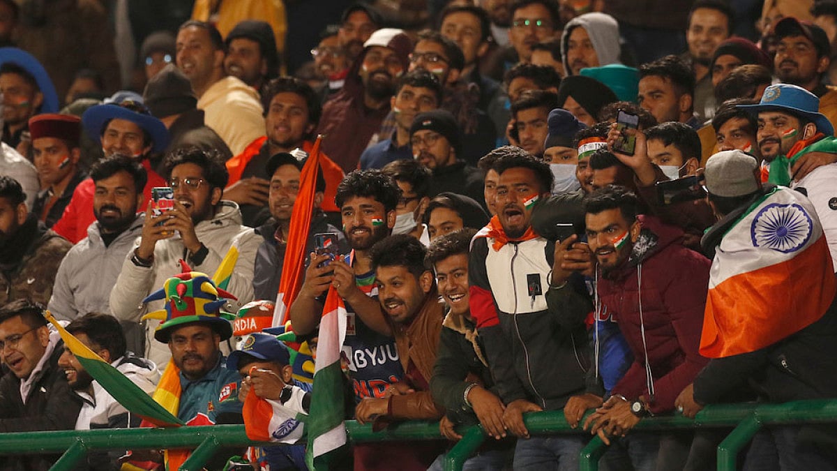 The HPCA Stadium in Dharamshala welcomed back cricket fans for the first time in 2022.