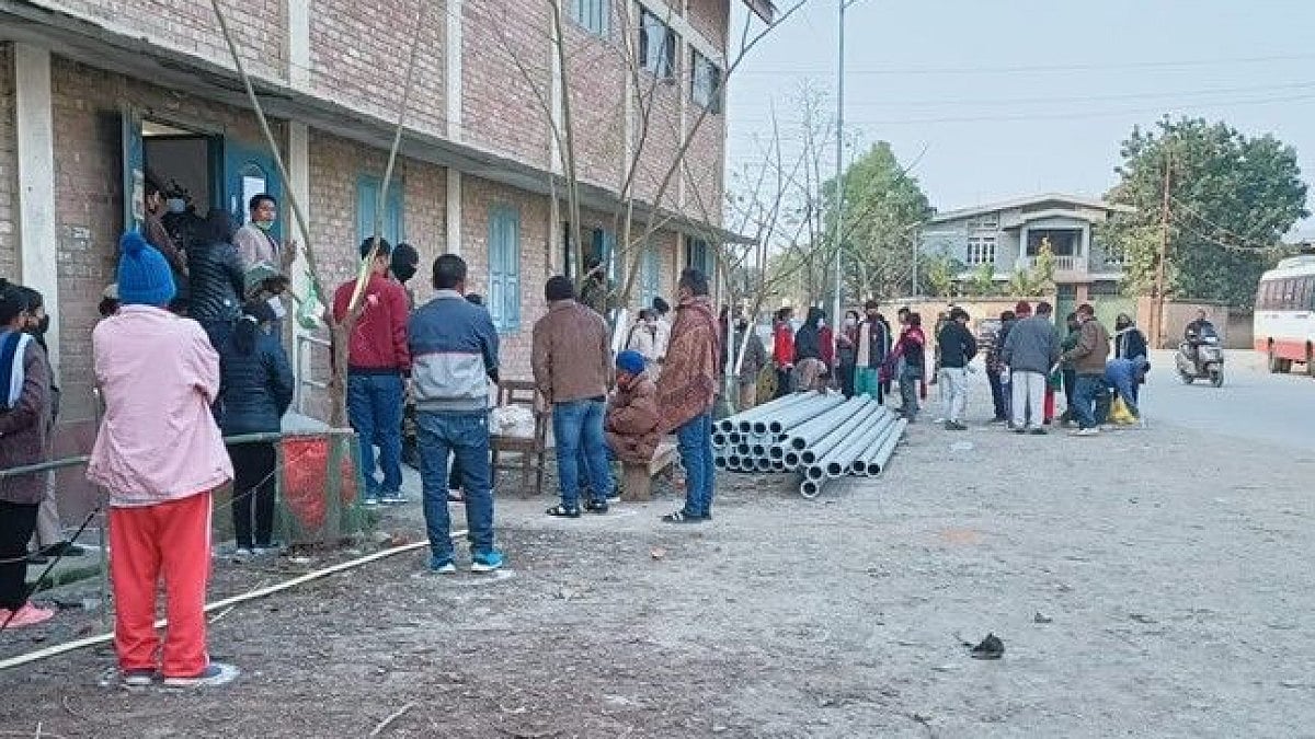  Voting for first phase of Manipur Assembly elections are underway.