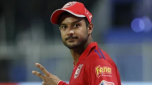 File : Mayank Agarwal is in tremendous form with the bat for Karnataka.