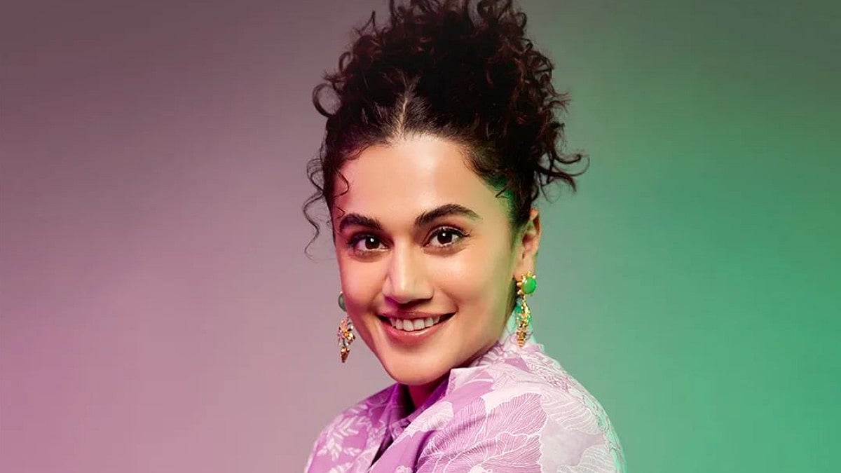 Bollywood actress Taapsee Pannu