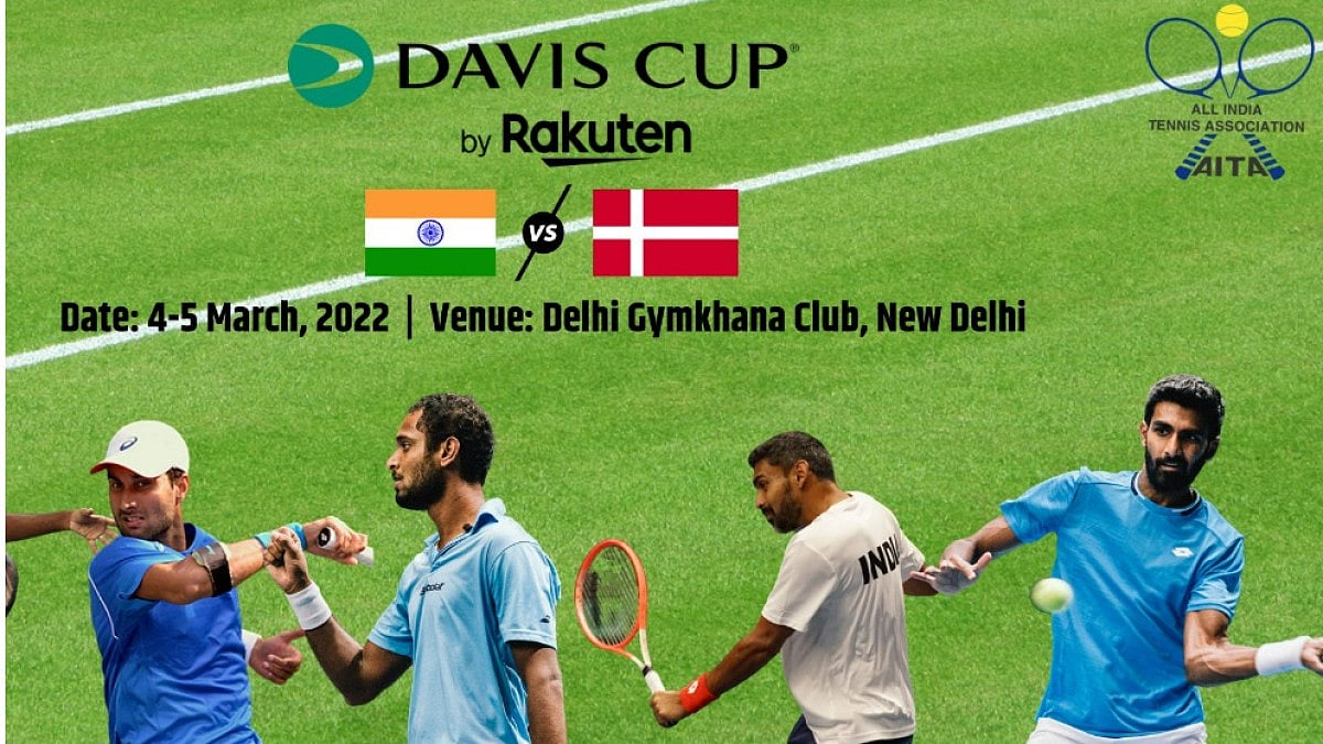 India and Denmark will clash in a Davis Cup World Group play-off tie. Watch IND vs DEN live. 