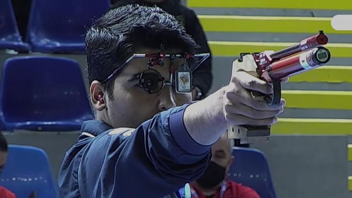 File Photo : Saurabh Chaudhary bagged an ISSF medal after two years.