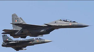 Russian-origin Sukhoi fighter plane