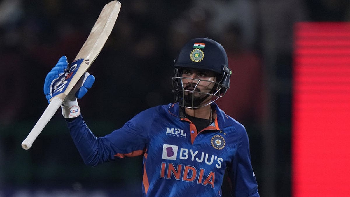 Shreyas Iyer scored three unbeaten fifties in the three-match T20I series against Sri Lanka. 