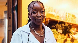 London based vegan chef Glory Kabe