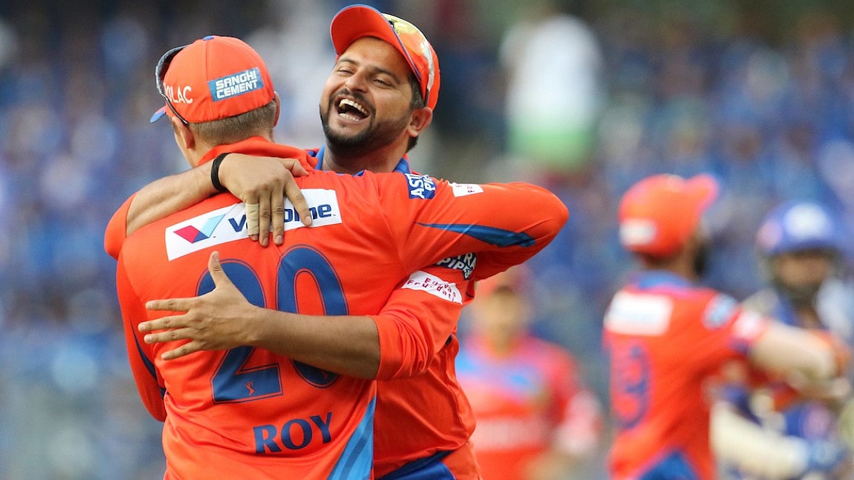 Both Suresh Raina and Jason Roy have played together for now-defunct Gujarat Lions in IPL 2017.     