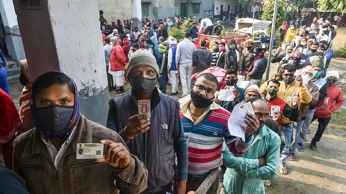 Representative image of voters