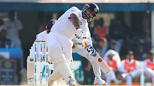 Rishabh Pant played a 96-run knock laced with 9 fours and 4 sixes against Sri Lanka on Friday.