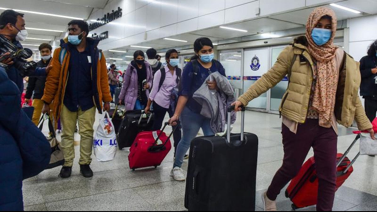 AirAsia India Flight Carrying 170 Indian Evacuees From Ukraine Lands At Delhi