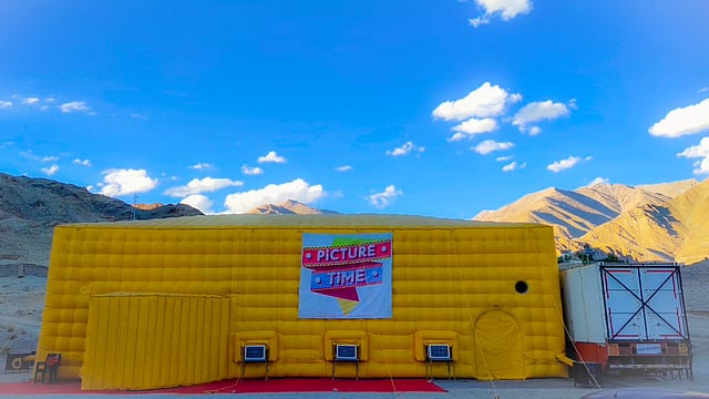 Inflatable Travelling Theatres Reach Arunachal Pradesh