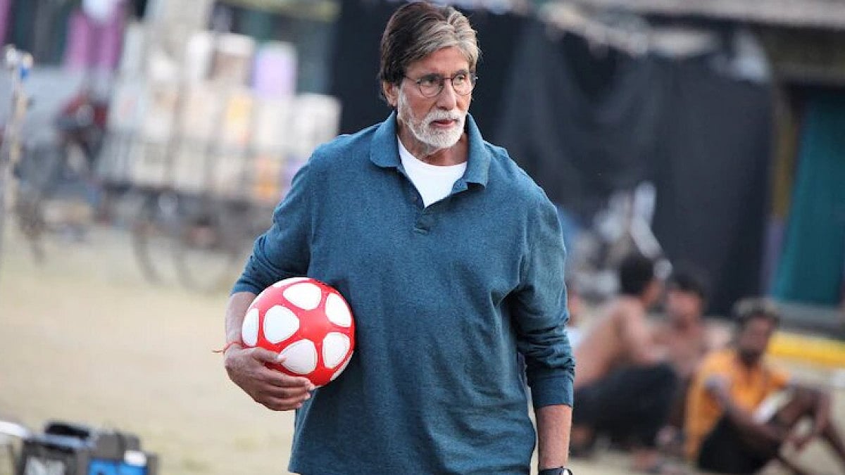 Amitabh Bachchan in the film 'Jhund' 