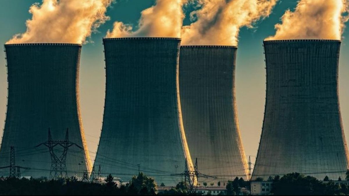 Representative image of a nuclear power plant