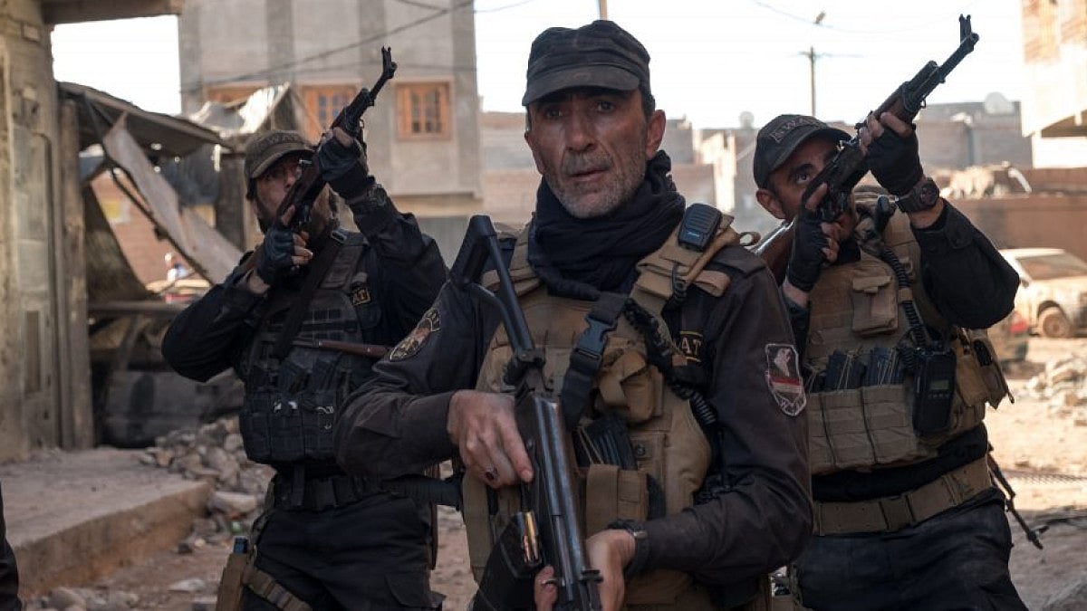 A still from the film 'Mosul'