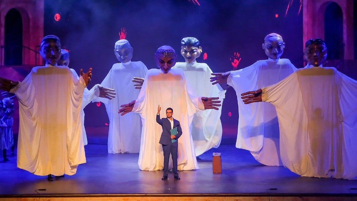 Visuals from the play 'Babasaheb: The Grand Musical' held in Delhi 