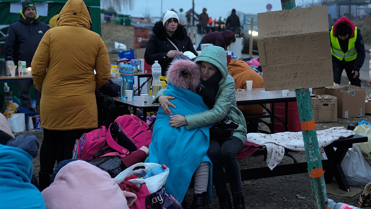 The deadly war ravages in Ukraine war as human sufferings compound.(File photo-Representational image)