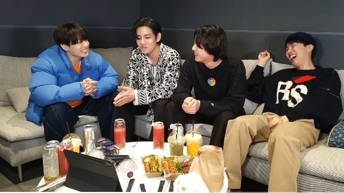 BTS Members During Live