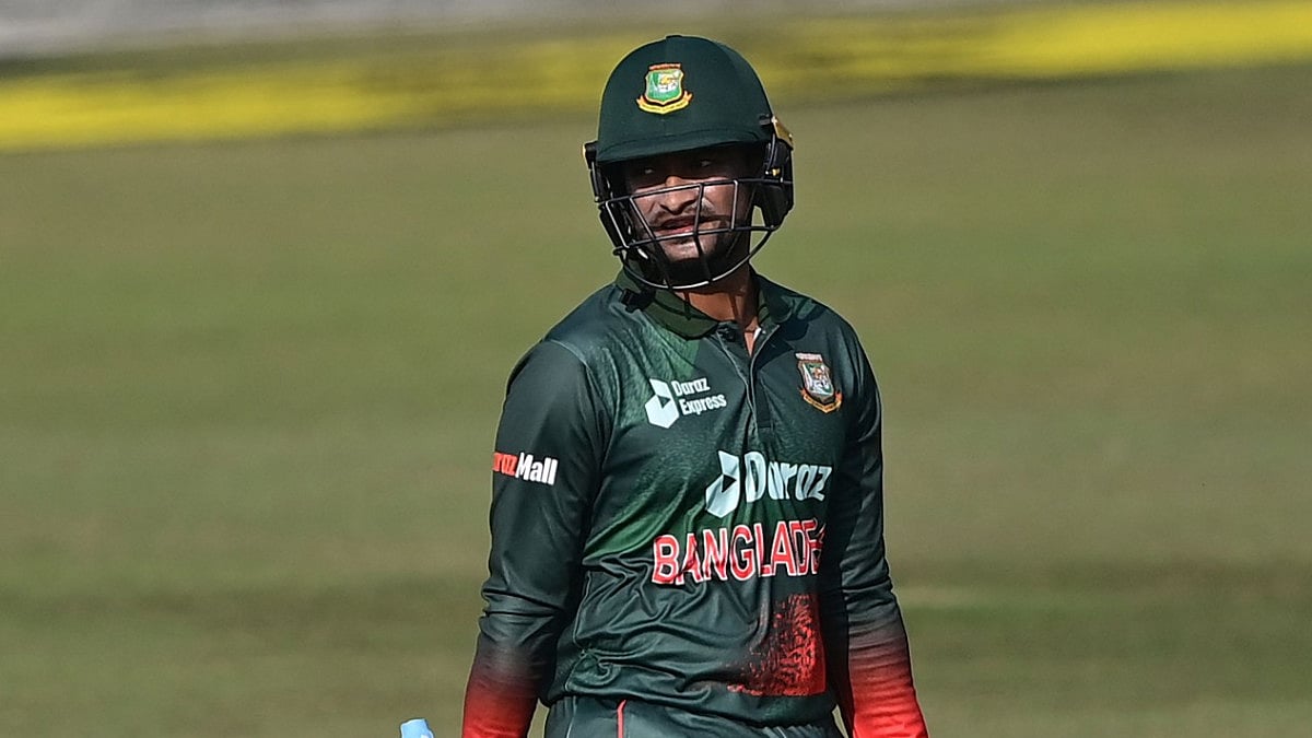 Shakib Al Hasan scored 74 runs and took seven wickets in the three ODIs and two T20s vs Afghanistan.