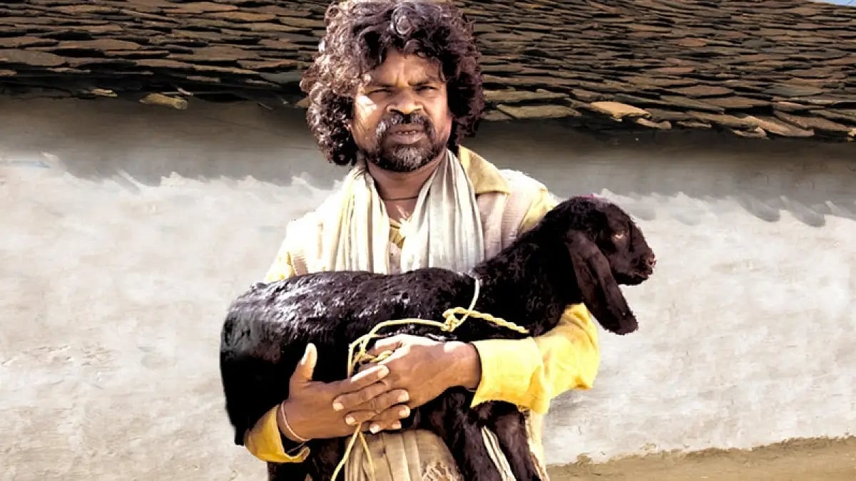 A still from the film 'Peepli Live'
