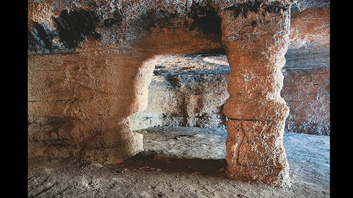 Khambalida caves date back to the 4th or 5th century CE