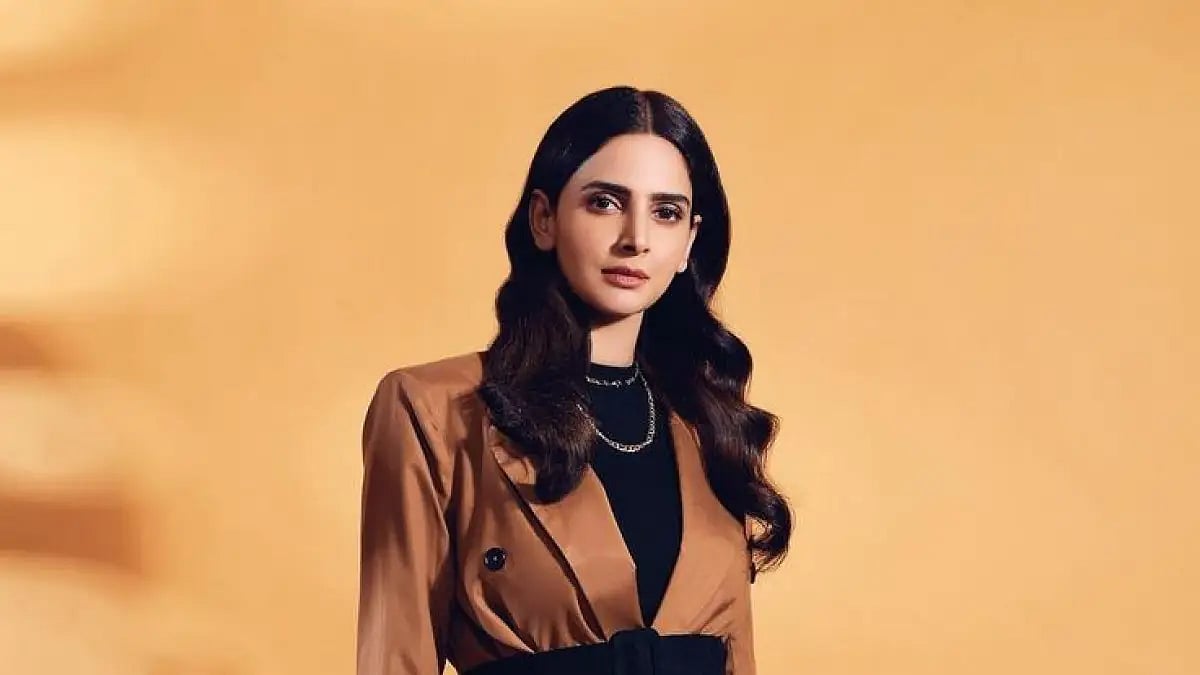 Pakistani actress Saba Qamar.