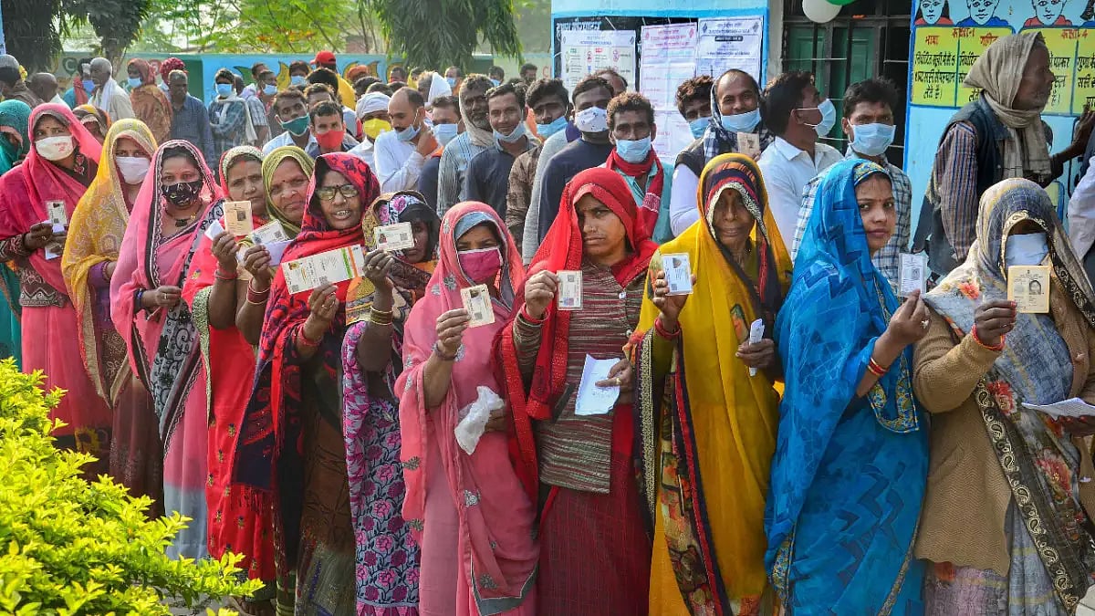 Representative image of voters