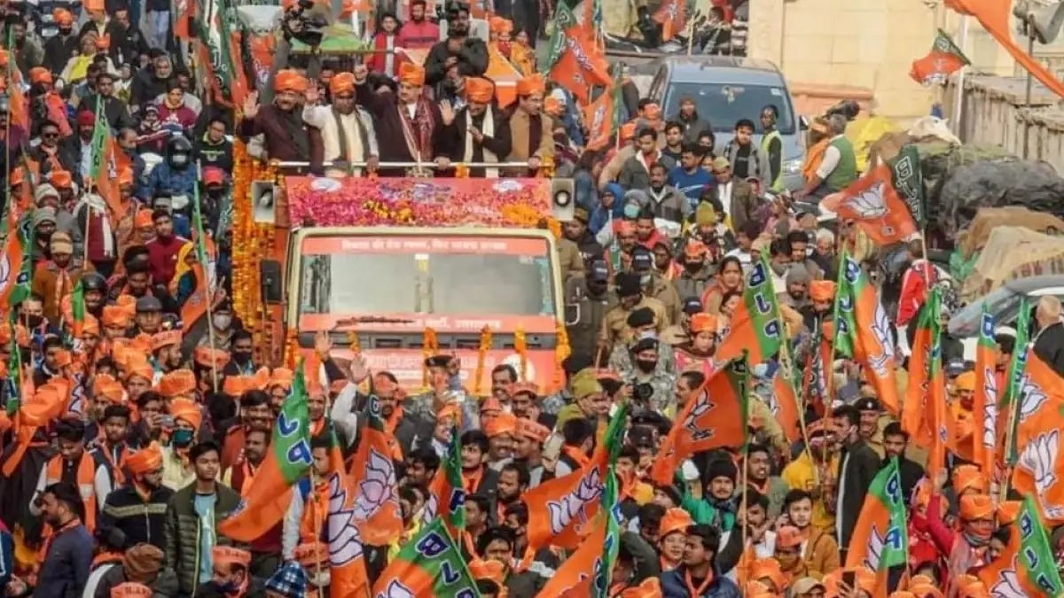 BJP rally in Uttarakhand 