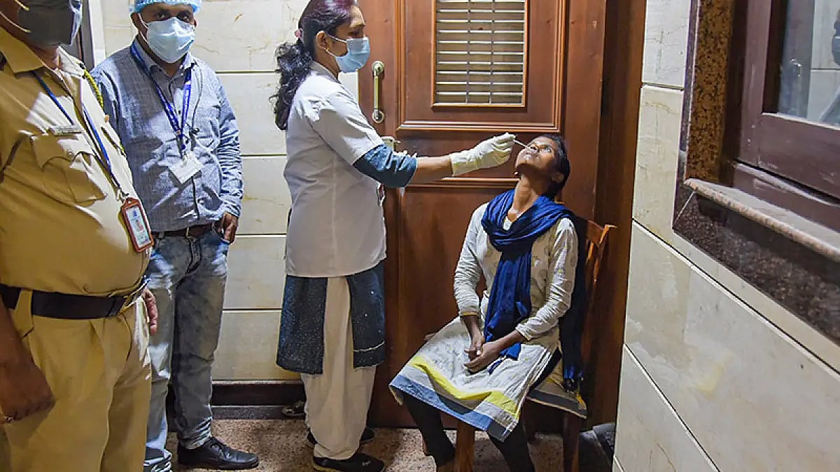 COVID-19 testing. (Representational image)