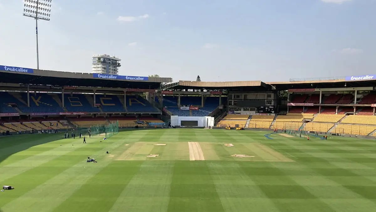 Chinnaswamy Stadium will Deputy Chief Minister of Karnataka - DK Shivakumar clears that Chinnaswamy Stadium will continue to host future IPL matches. - File