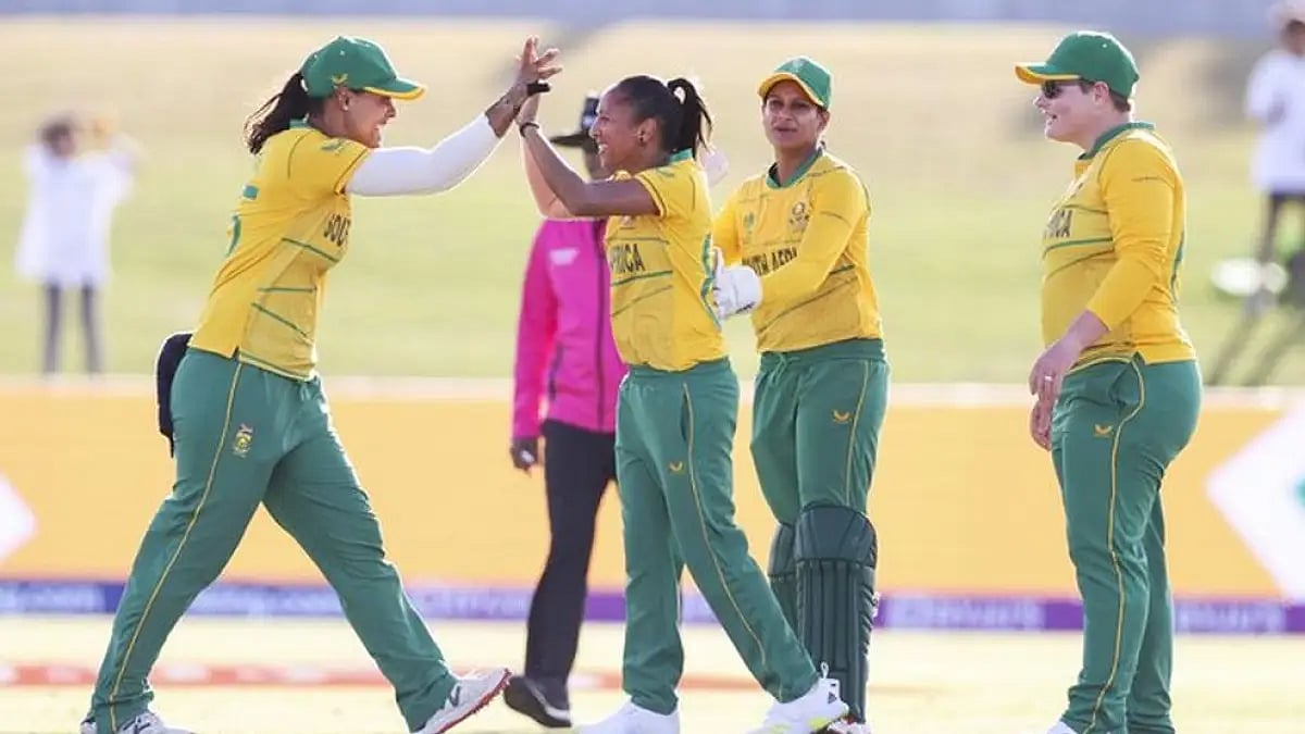 Shabnim Ismail was named Player of the Match against Pakistan at ICC Women’s World Cup 2022.