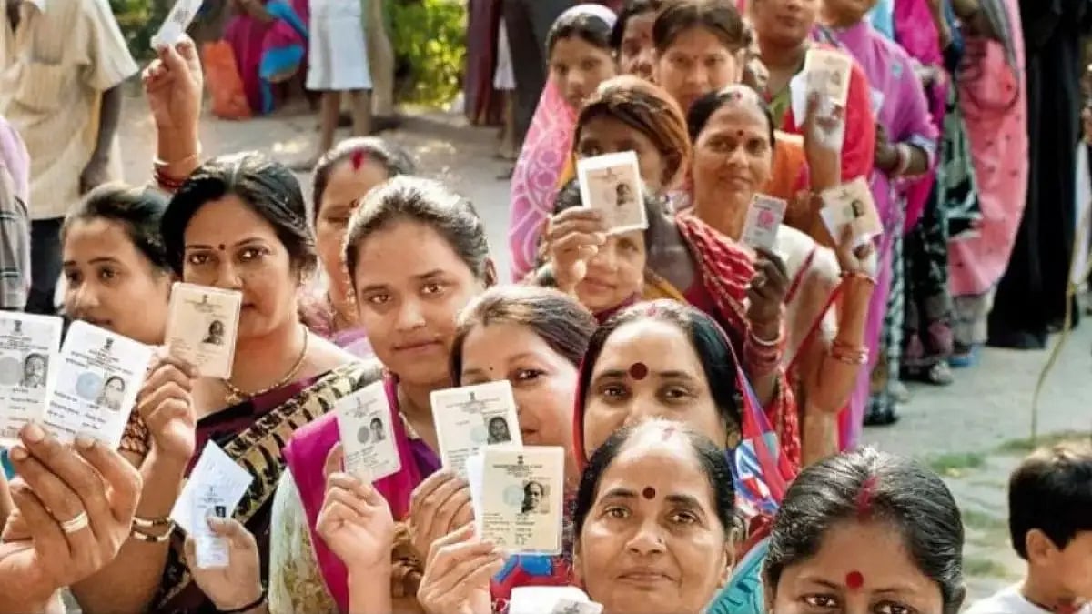 Women voters during Assembly polls 2022. (Representative image)