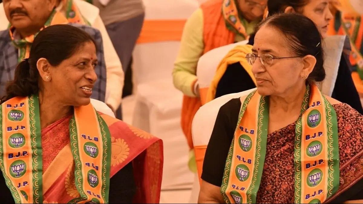 Chandra Pant (L) and Savita Kapoor (R)