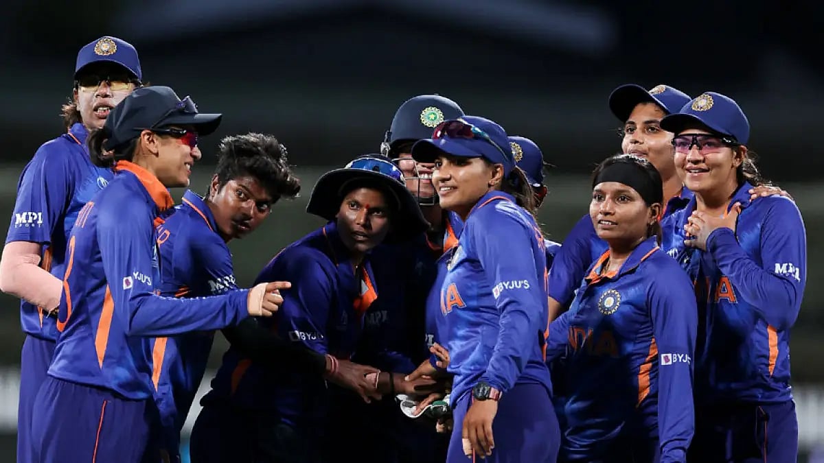 File image of India women cricketers