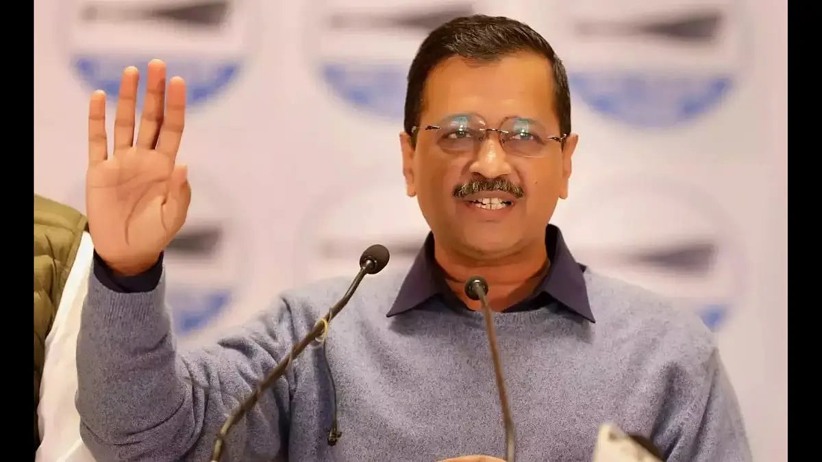 AAP chief Arvind Kejriwal holds road show in Punjab.(File photo)