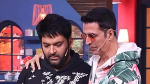 Akshay Kumar with Kapil Sharma