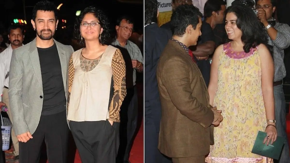 Aamir Khan, Kiran Rao, Reena Dutta